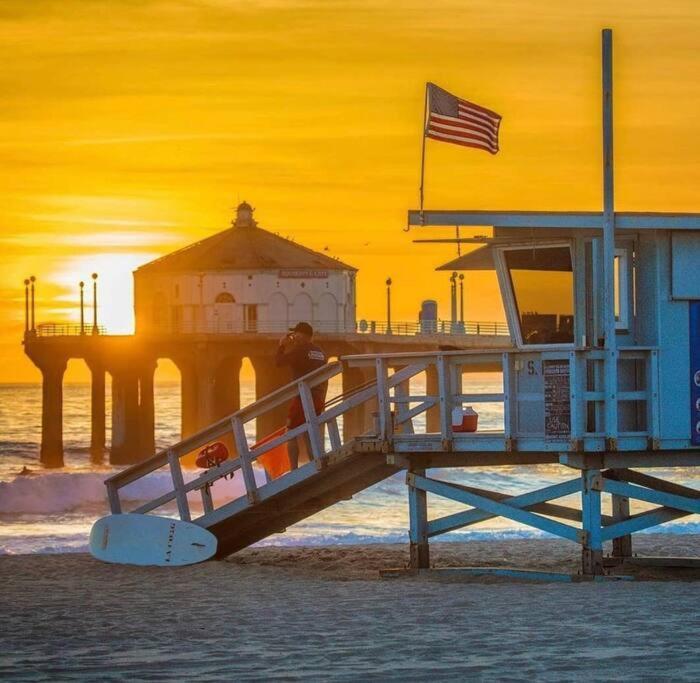 Brand New Ocean-View Beach Home Steps To The Sand! Manhattan Beach Exteriér fotografie